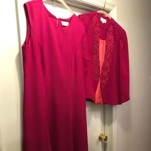 Vintage Joan Davis Dress and Matching Jacket